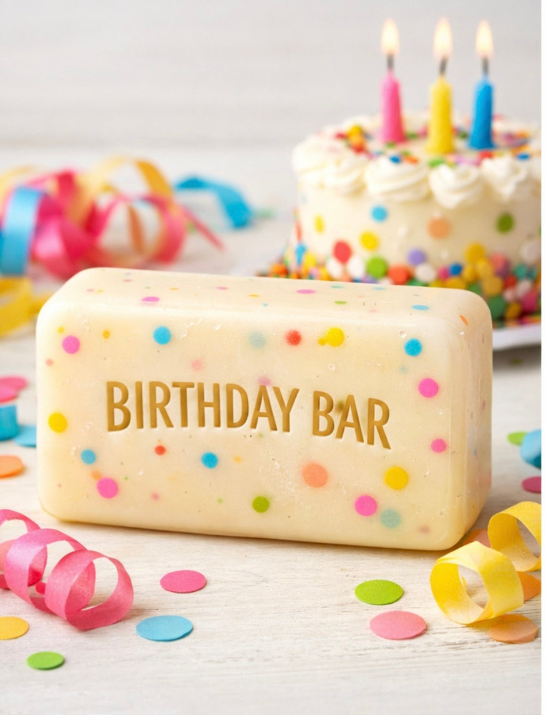 Bar Soap - Birthday Cake