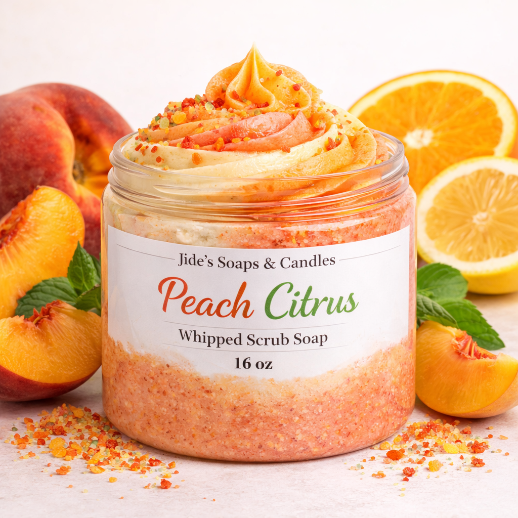 Whipped Scrub - Peach Citrus