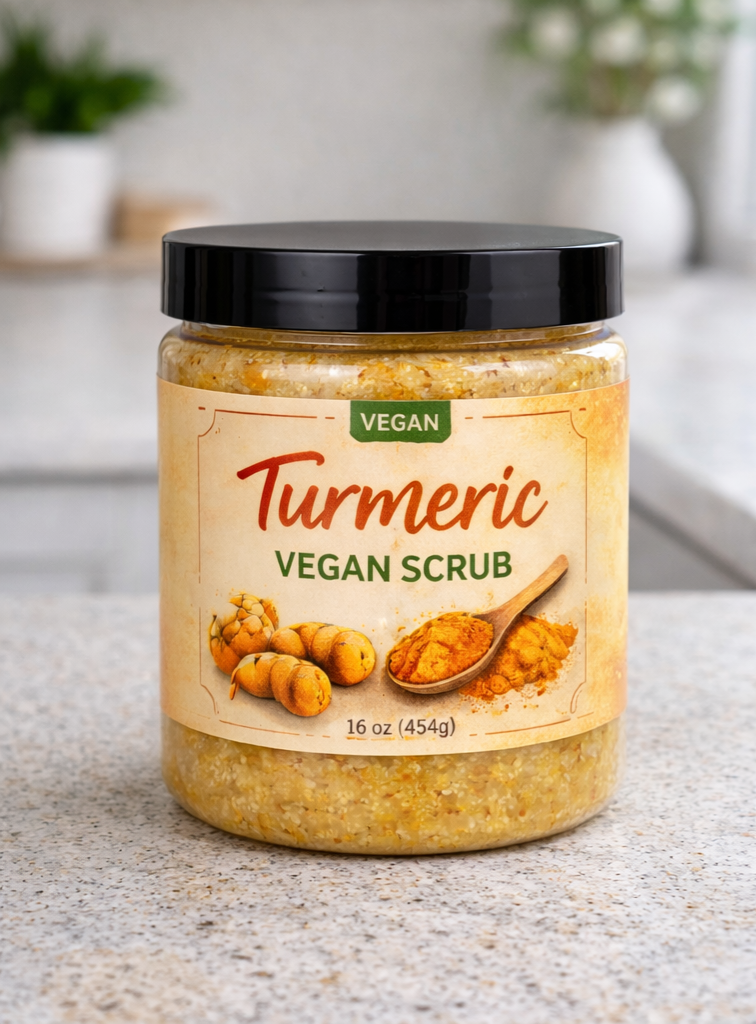 Turmeric Vegan Scrub