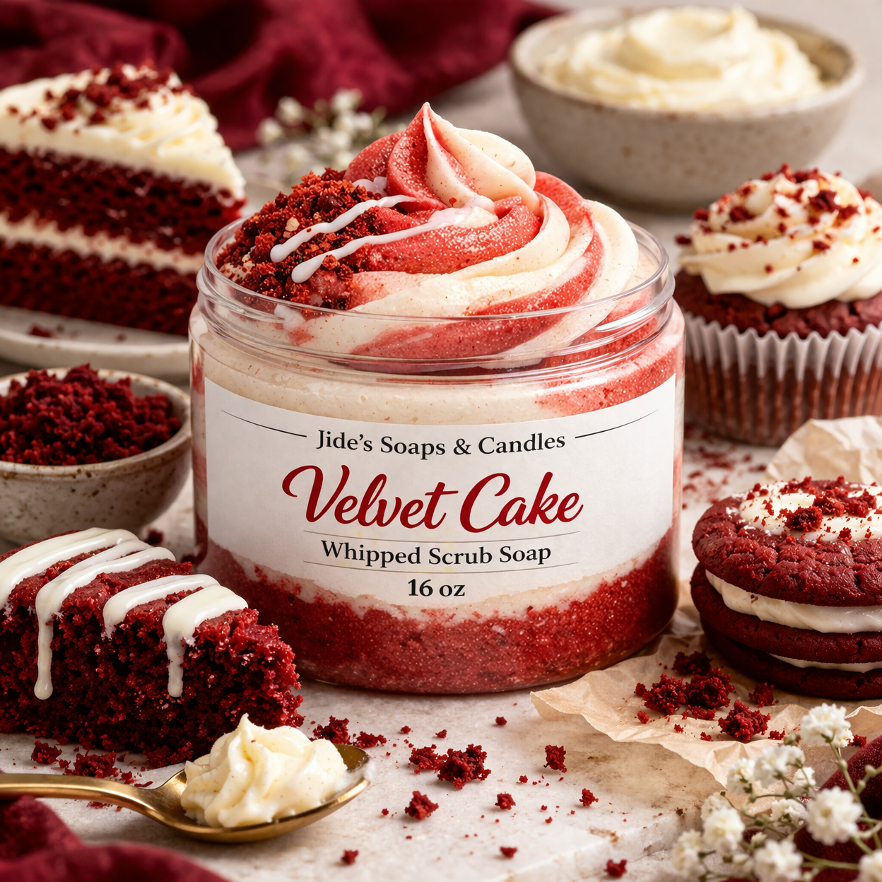 Whipped Scrub - Velvet Cake