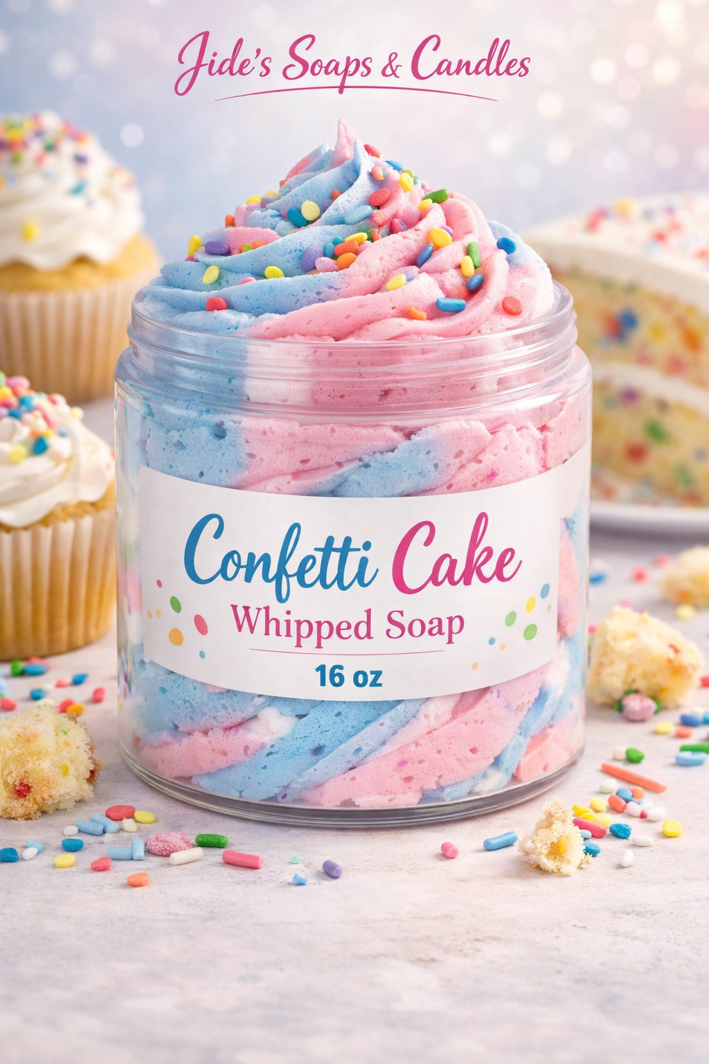 Whipped Scrub - Confetti Cake