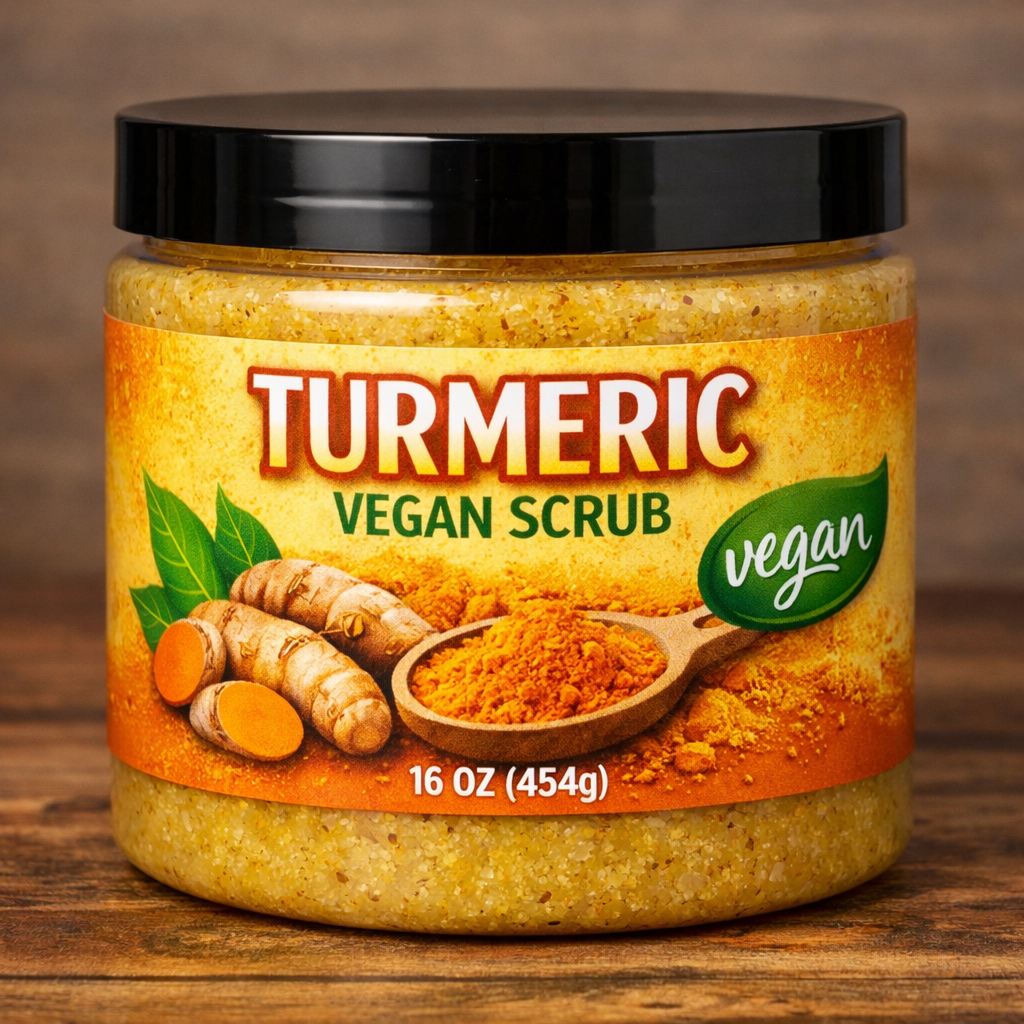 Turmeric Vegan Scrub
